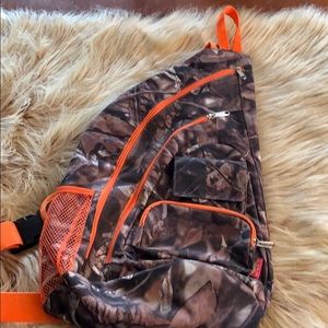 Camo Crossbody Backpack